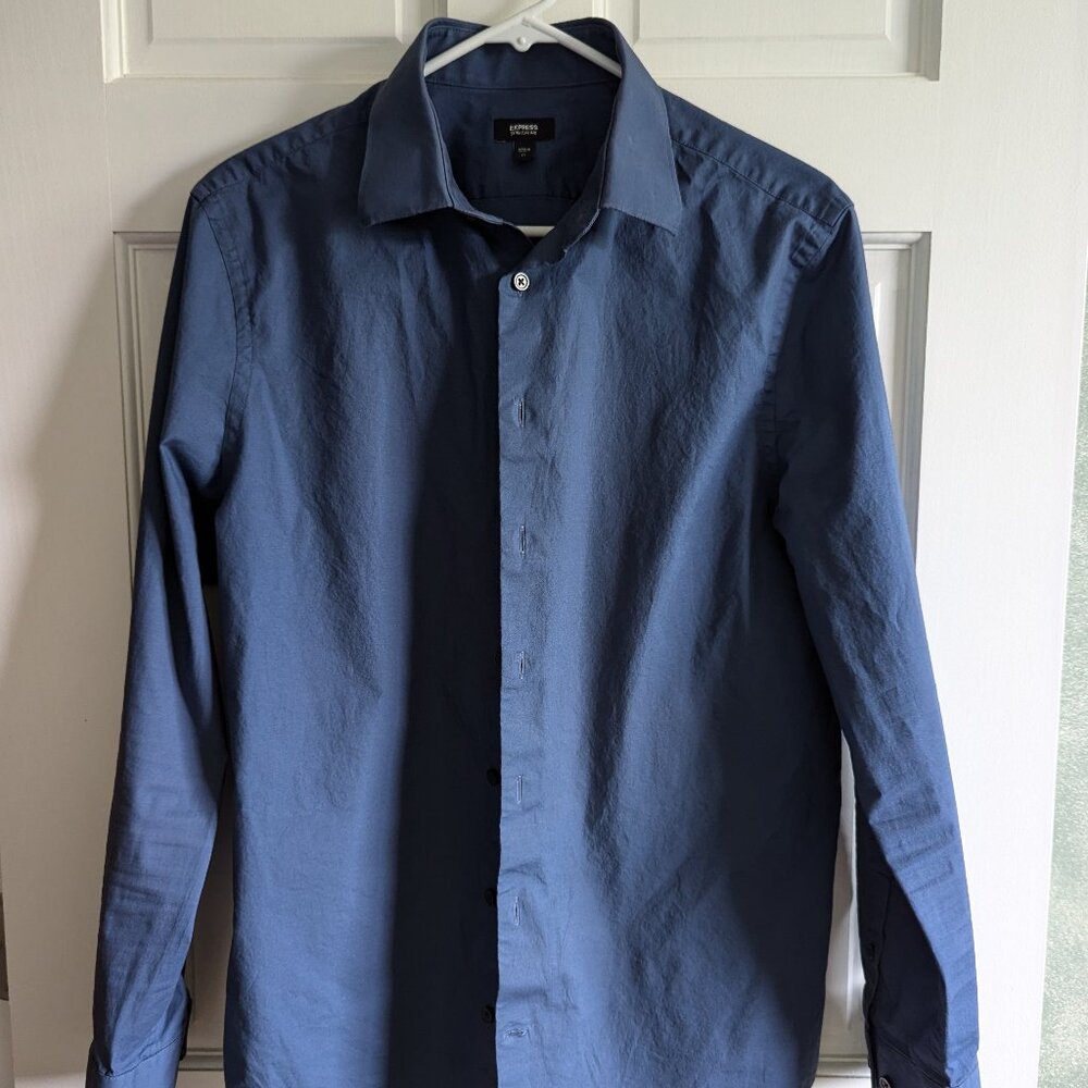 Express Men's 1MX Extra Slim Dress Shirt